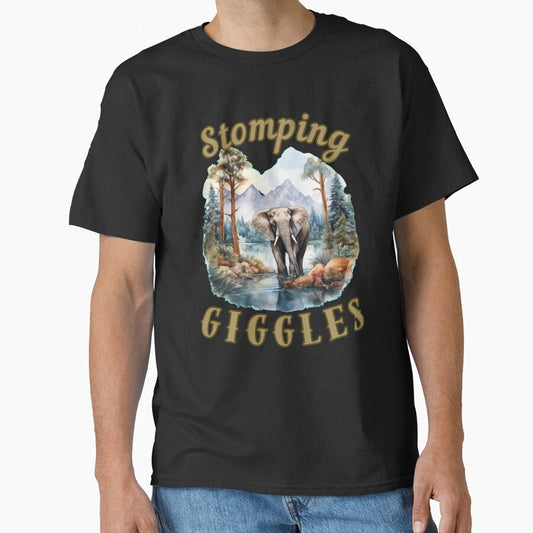 Stomping Giggles. Flower elephant by ElephantVibes