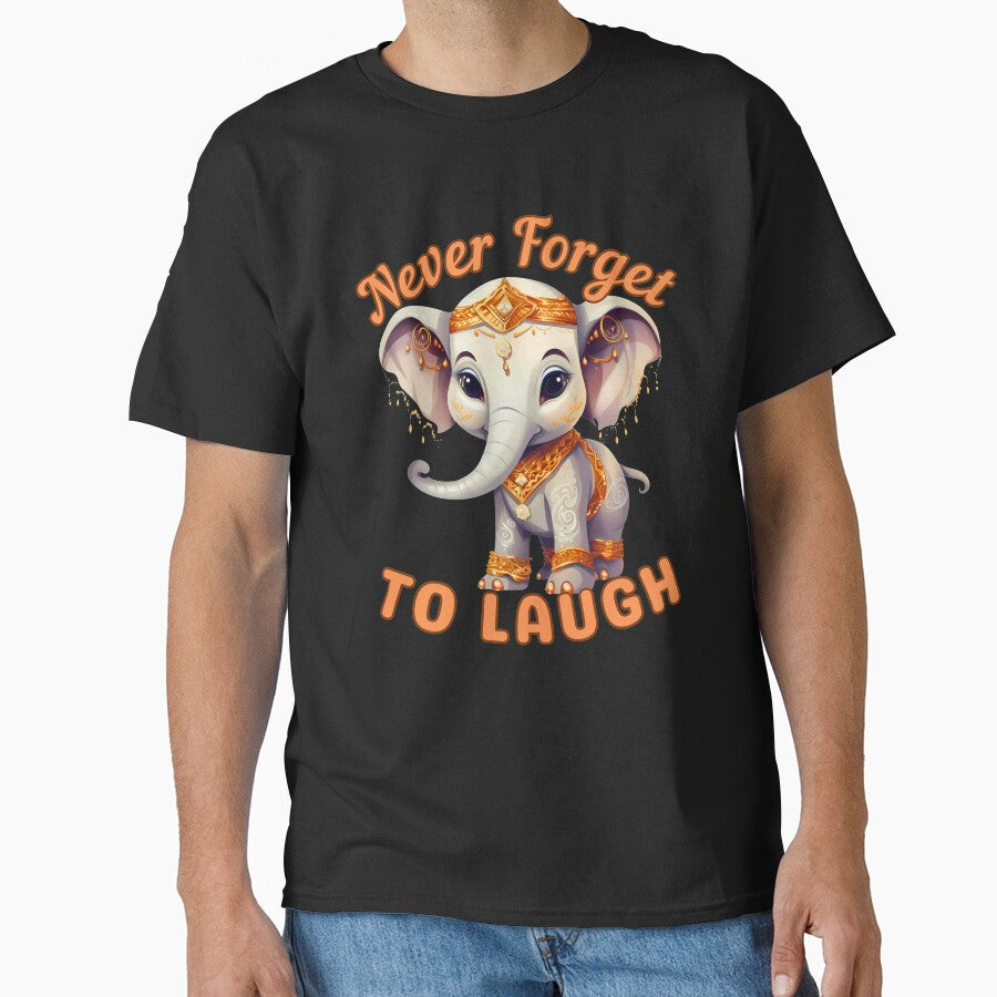 Never Forget To Laugh. elephant portrait by ElephantVibes