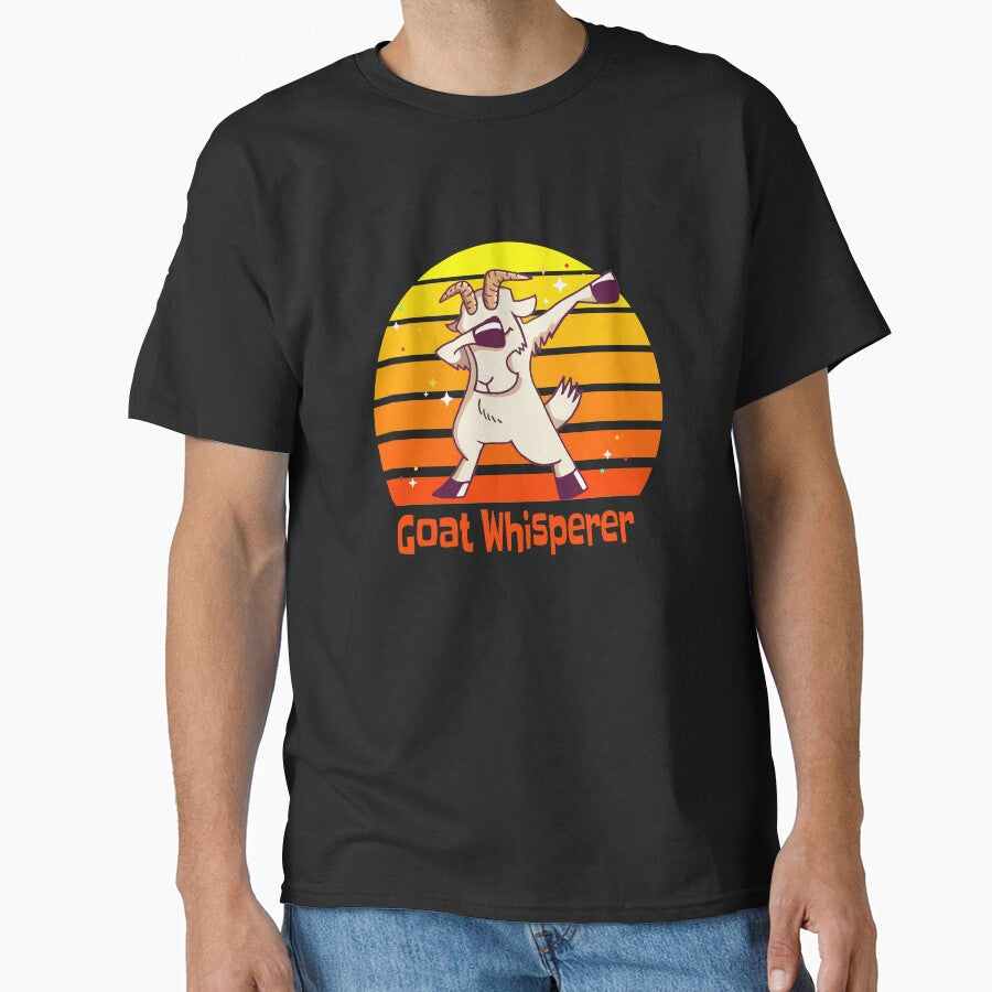 Goat Whisperer Farmer Animal Funny Goat Lover Goats by jonathandel