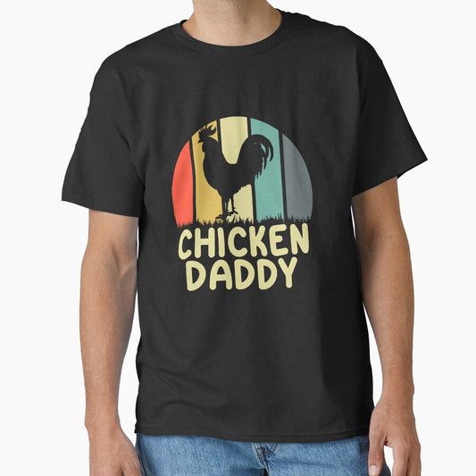 Chicken Daddy Shirt, Chicken Shirt,  Chicken Farmer Shirt, Chicken Lover Shirt,  Men's Chicken Shirt, Farm Tees , Chicken Tees For Men by CatchUriDesigns