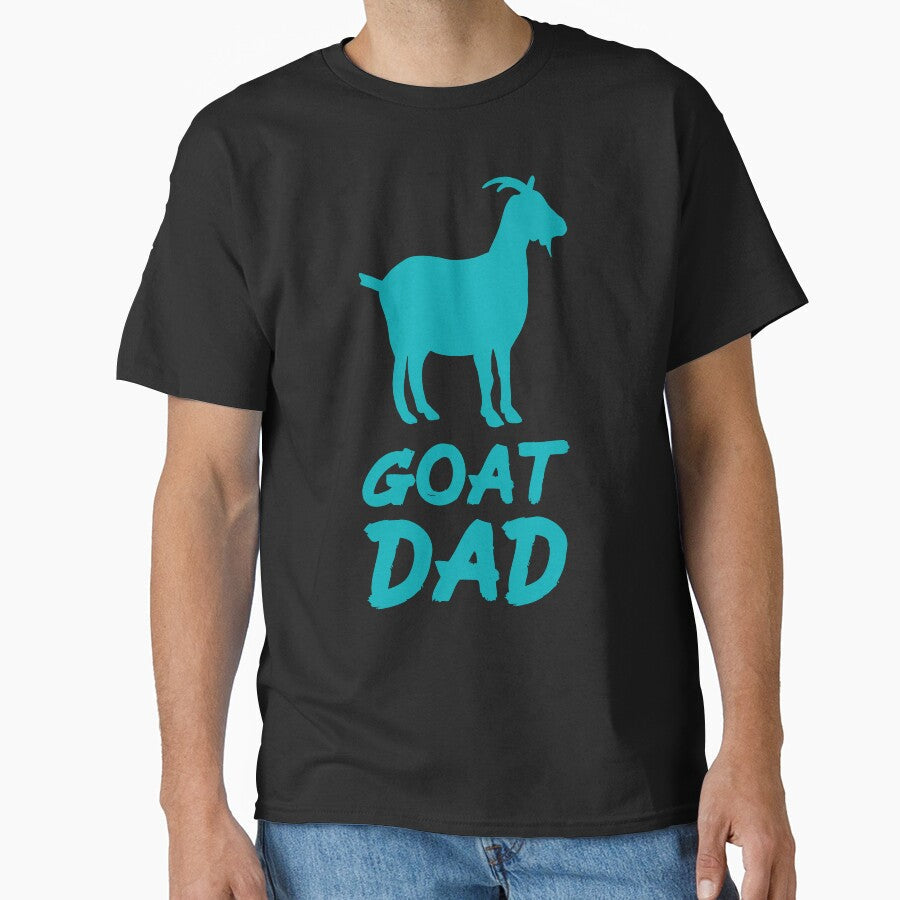 Goat Dad for Goat Lovers, Blue by Mochi-Merch