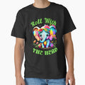 Roll With The Herd Flower elephant by ElephantVibes