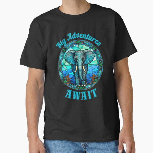 Big Adventures Await. adorable elephant by ElephantVibes