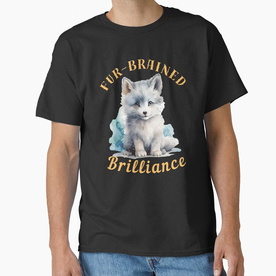 Fur-Brained Brilliance. fox lover by FoxVibes