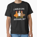 Really Like Chicken Kids Farmer Gift Men Chicken by DSWShirts