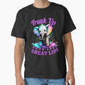 Trunk Up, Good Luck, Great Life. elephant quote by ElephantVibes