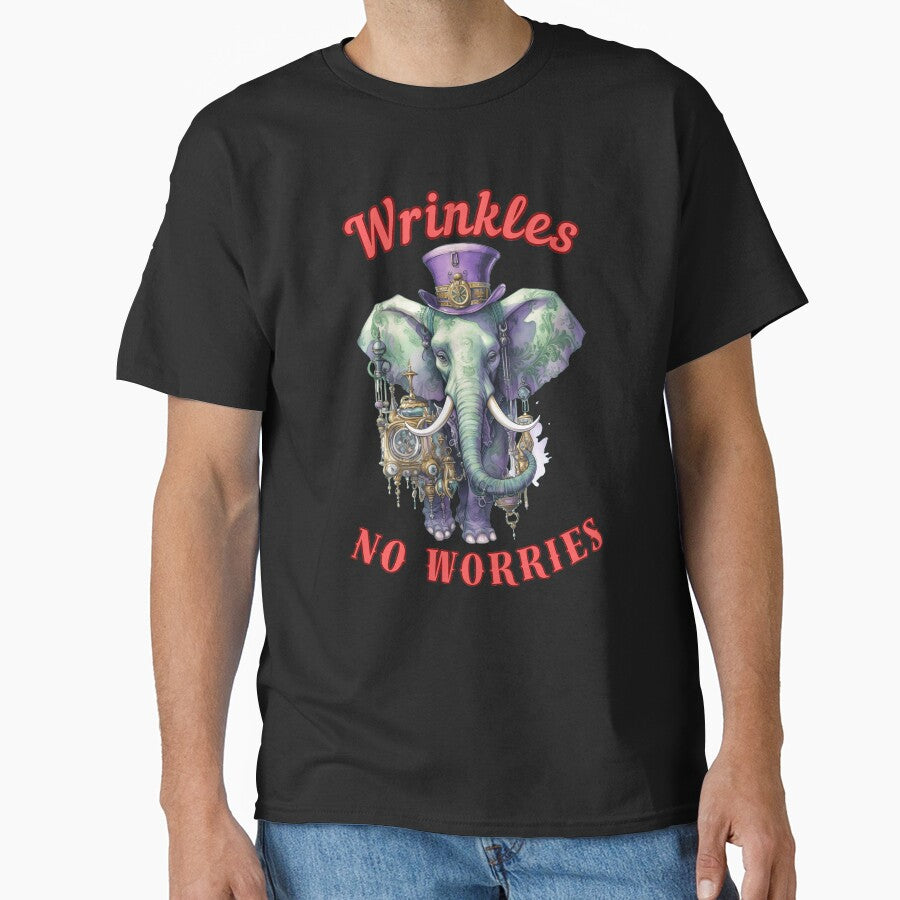Wrinkles, No Worries. happy elephant by ElephantVibes