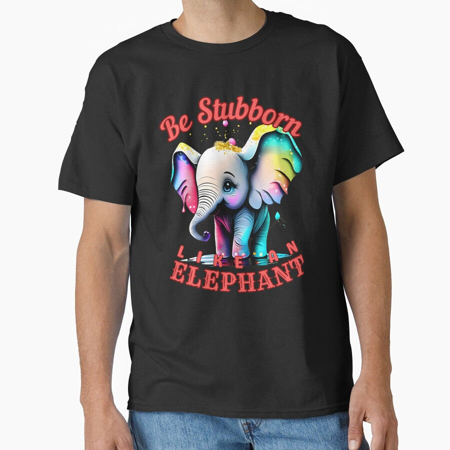 Be Stubborn Like an Elephant. happy elephant by ElephantVibes