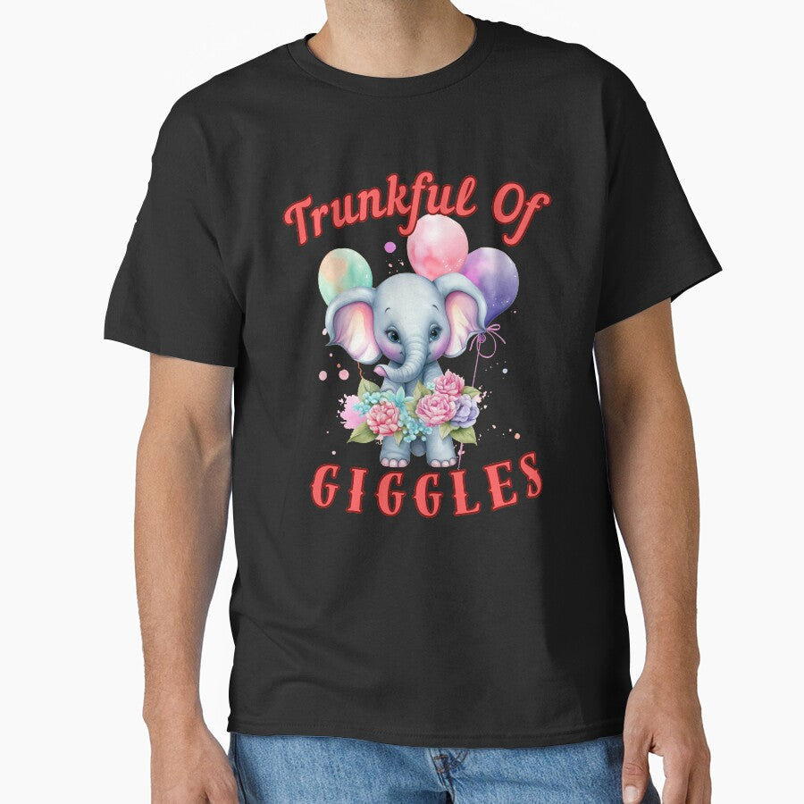 Trunkful Of Giggles. happy elephant by ElephantVibes