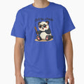 Chill Like a Panda T-Shirt – Funny Cute Panda Shirt for Men & Women by MalwasBasket