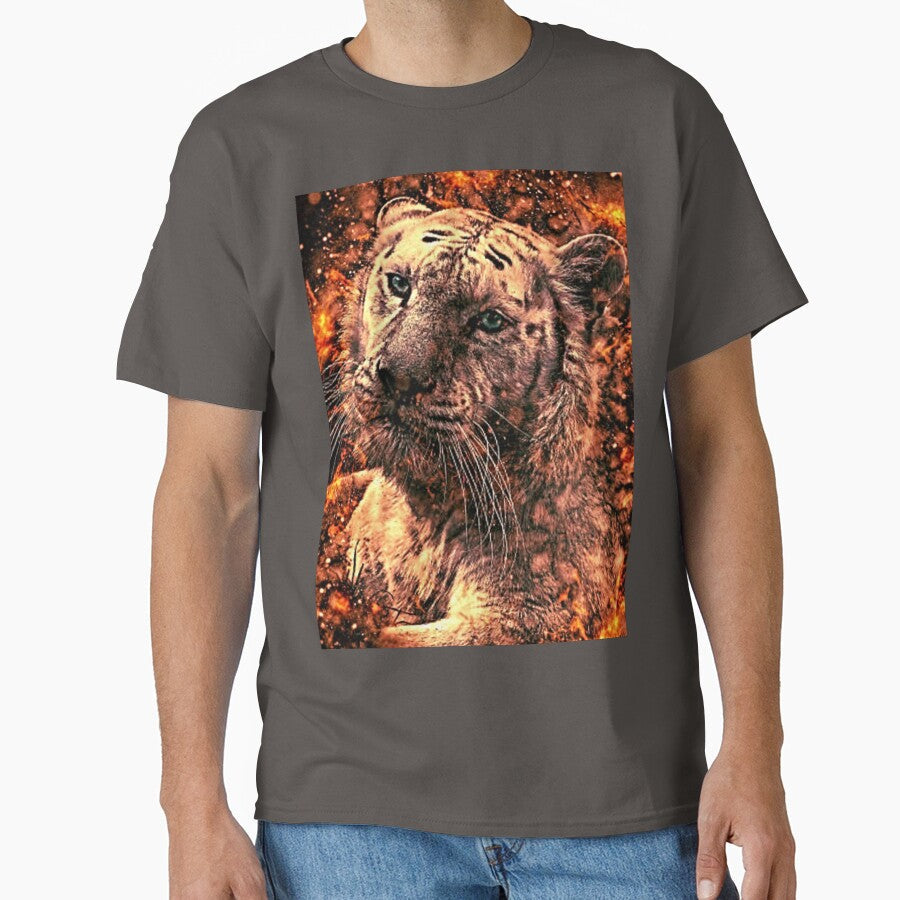 Illustration of Tiger From Fire by NoxLand