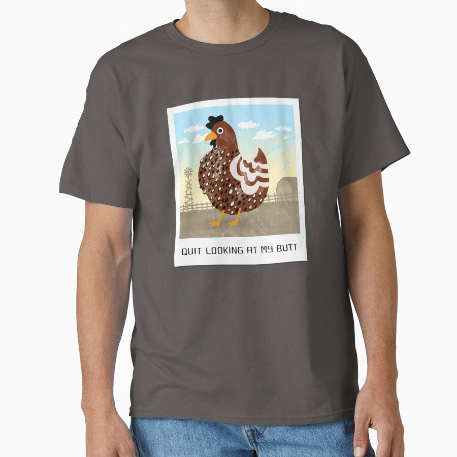 Chicken Butt Shirt by SilverMapleTees