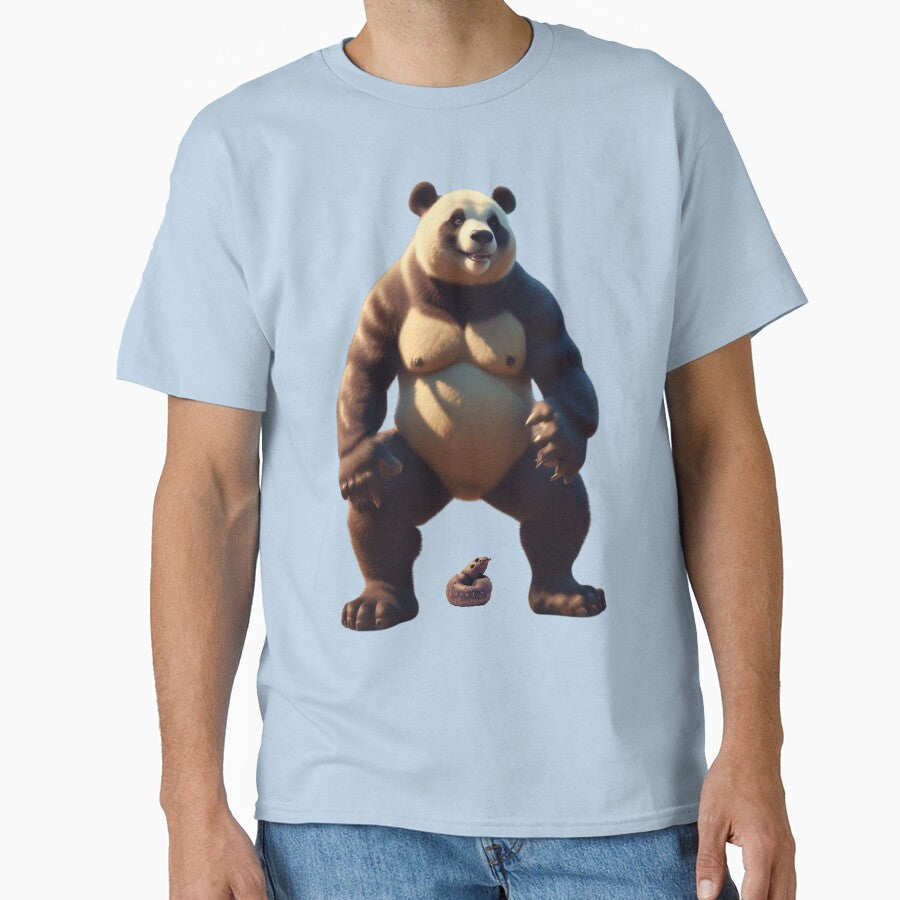 Bodybuilding Panda Takes Protein Dump by pUNKnown