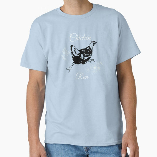 Chicken Run Floral Print by Cluckin' Mad