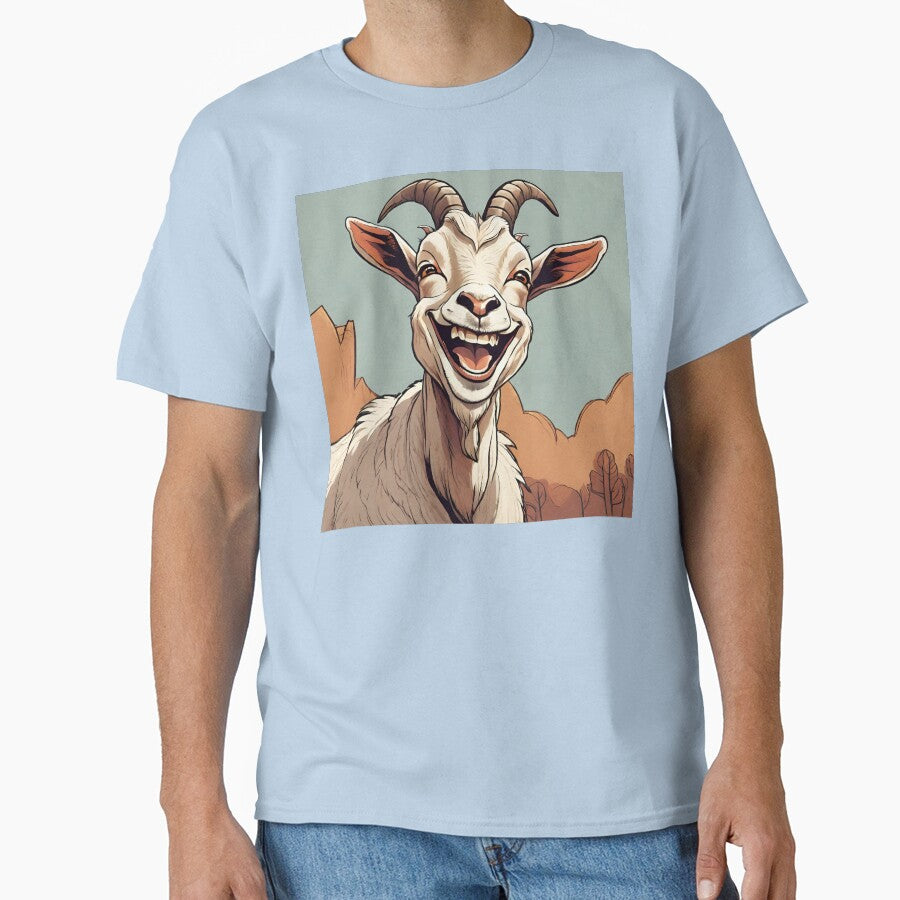 Smiling goat by Vilemo