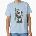 Cute Panda Holding Bamboo – Adorable Kawaii Panda Illustration by A1MarketDesigne