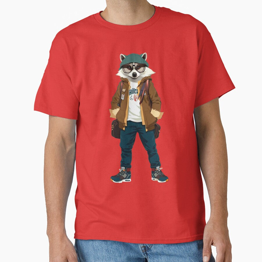 Hipster Racoon V29 by HipsterAnimals