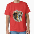 tiger illustration abstract background by bestoffers