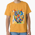 Colorful Bright Owl #2 by kuralesya