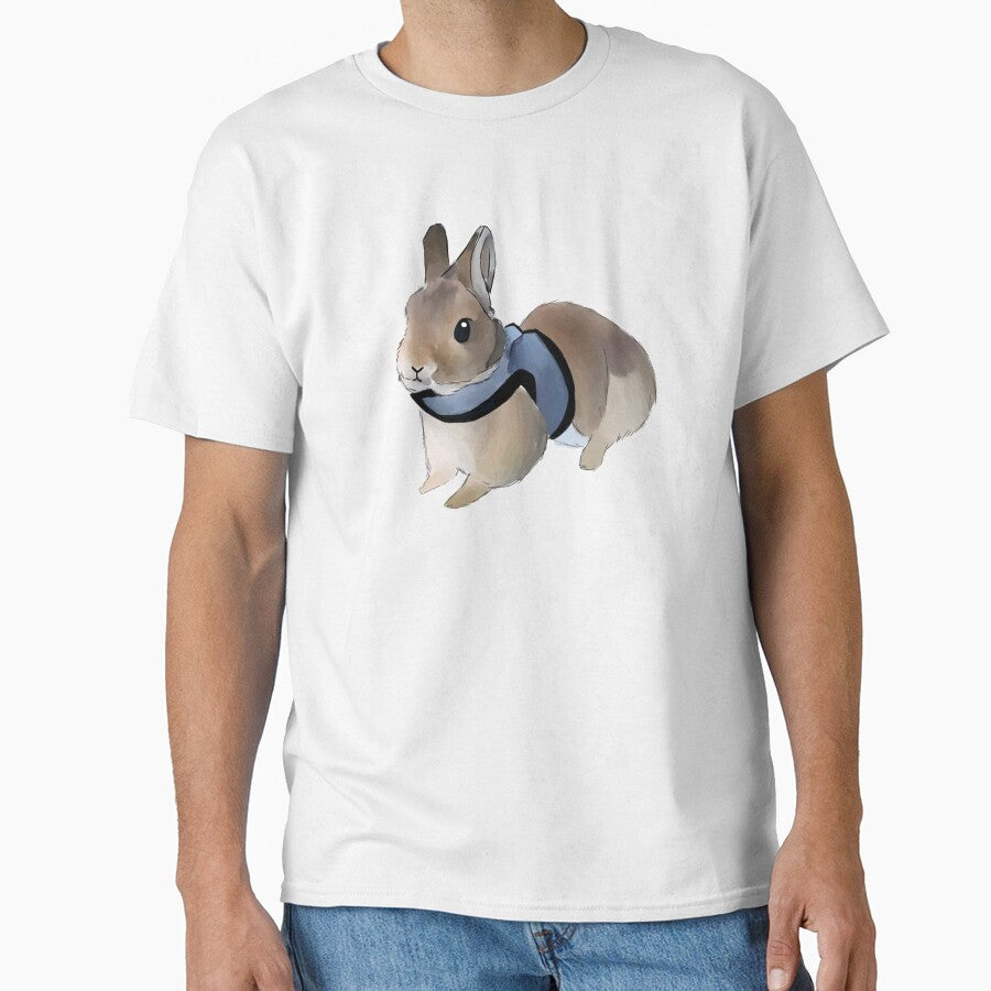 Brown Rabbit with Harness _ Bunniesmee by bunniesmee