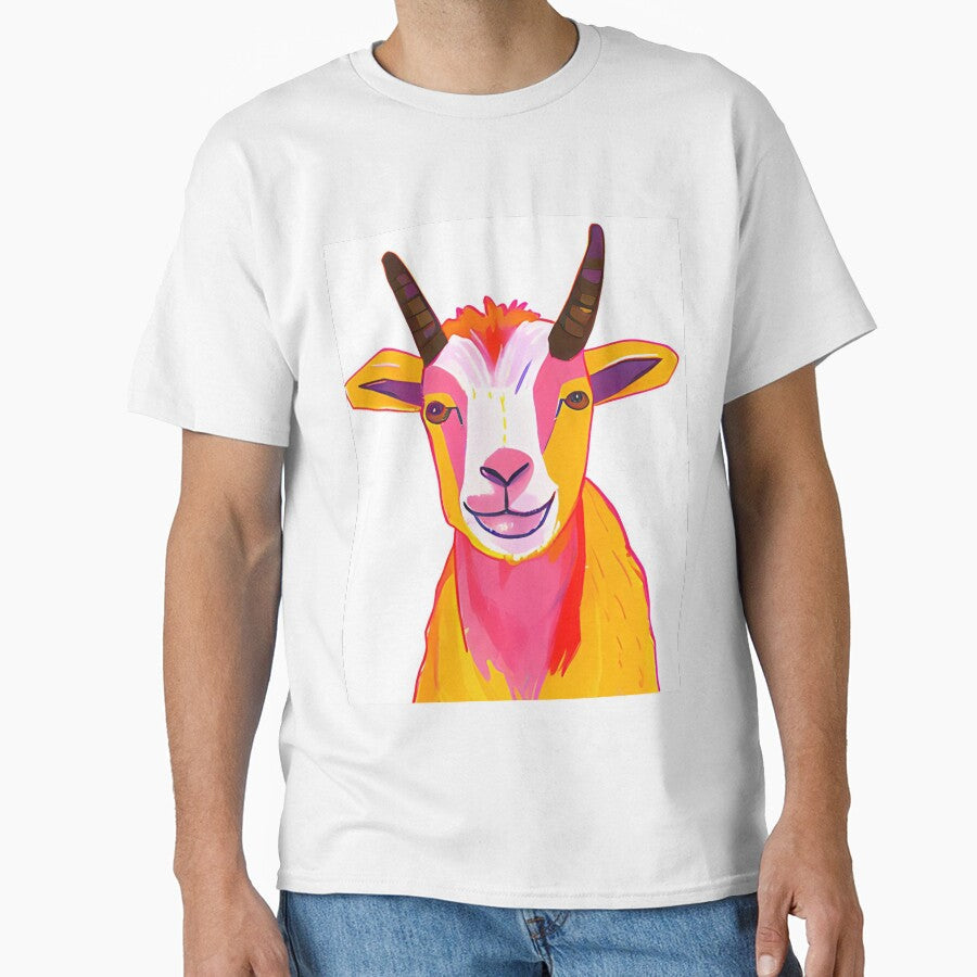 Happy Goat by Inspirely