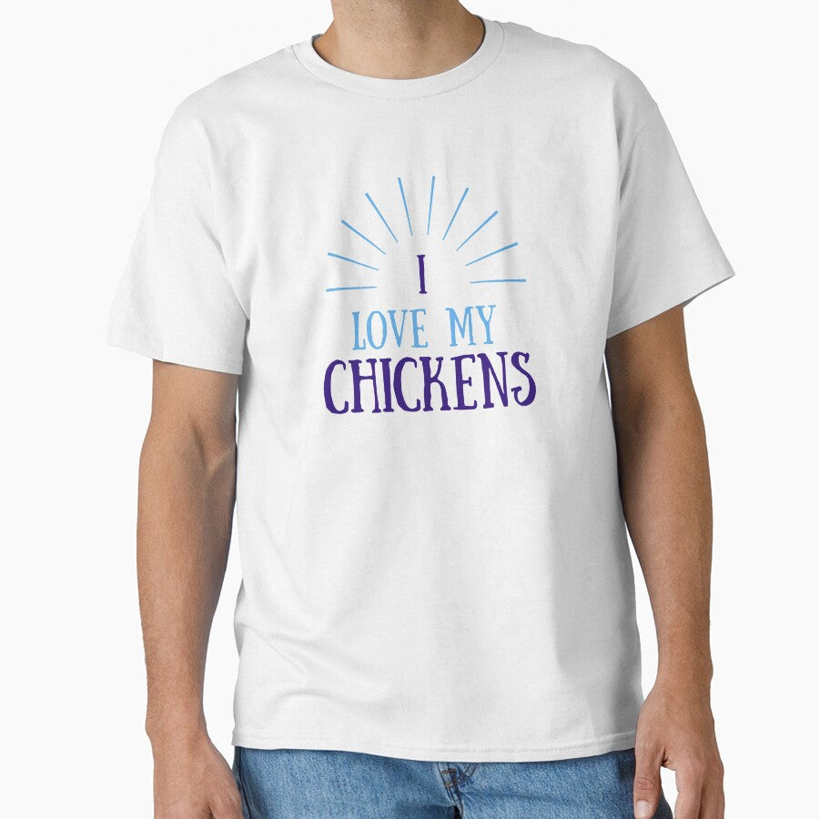 I Love My Chickens Winter Edition by Cluckin' Mad