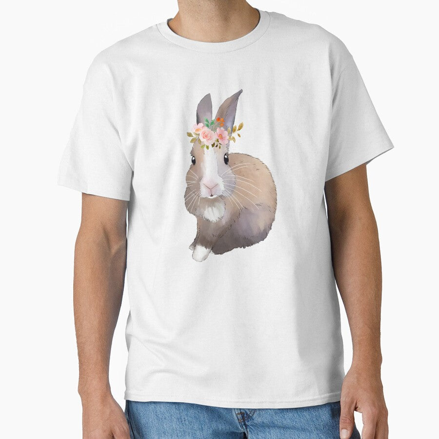 Baby Rabbit Flower Head _ Bunniesmee by bunniesmee