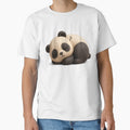 Cute Sleepy Baby Panda - Kawaii Sleepy Animal Art by Moons Studio
