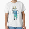 Cool Blue Cartoon Goat with Sunglassess by FrozenRoscoe