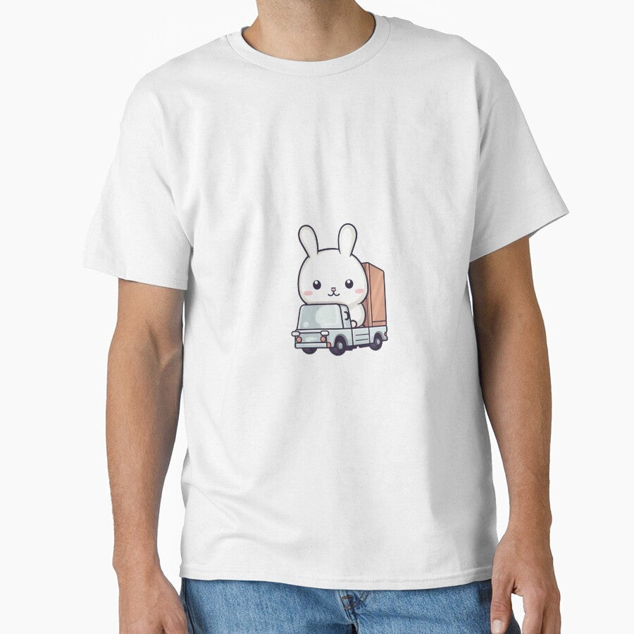 Rabbit Driving a lorry by omerfdln34
