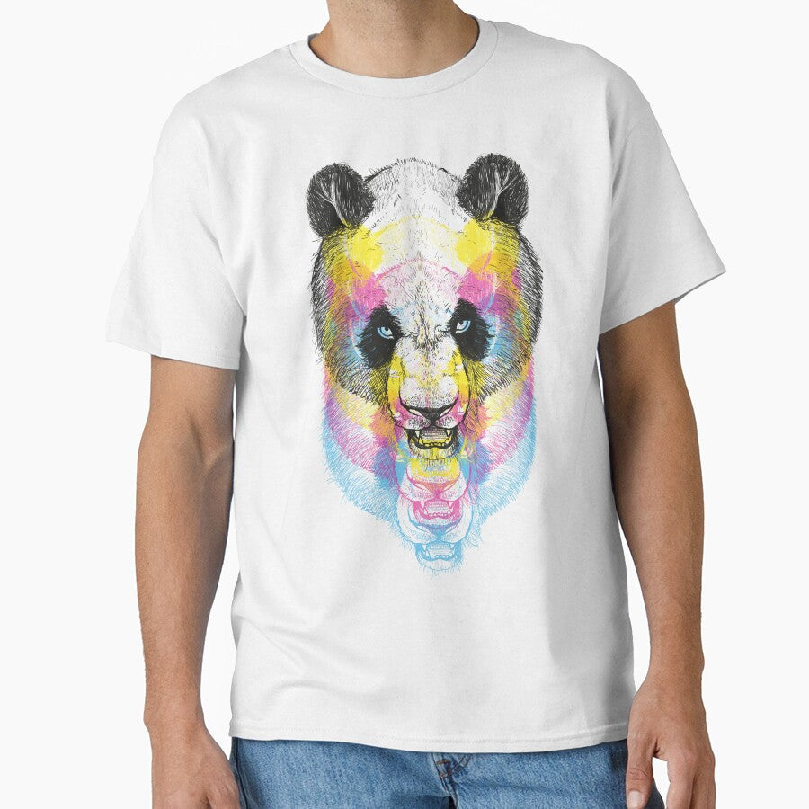 Panda bear CMYK by fruehmorgens
