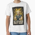 He’s Ascending Past Goat – Supercharged Battle Goat Parody Design by Bagelverse Studio