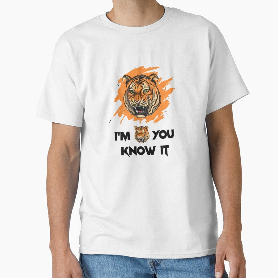 T-shirt à tête de tigre by larbi01