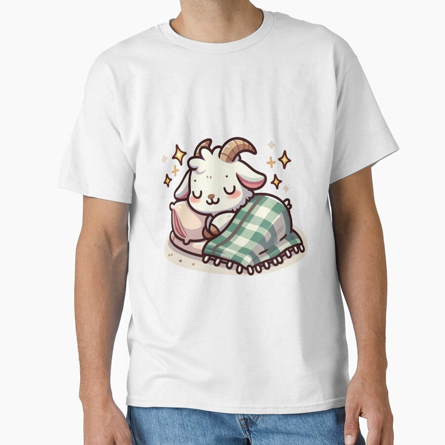 Kawaii Goat: A Cozy Blanket by CanvasCutie