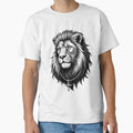 A STREET LION WITH A CROSS by infinitearte