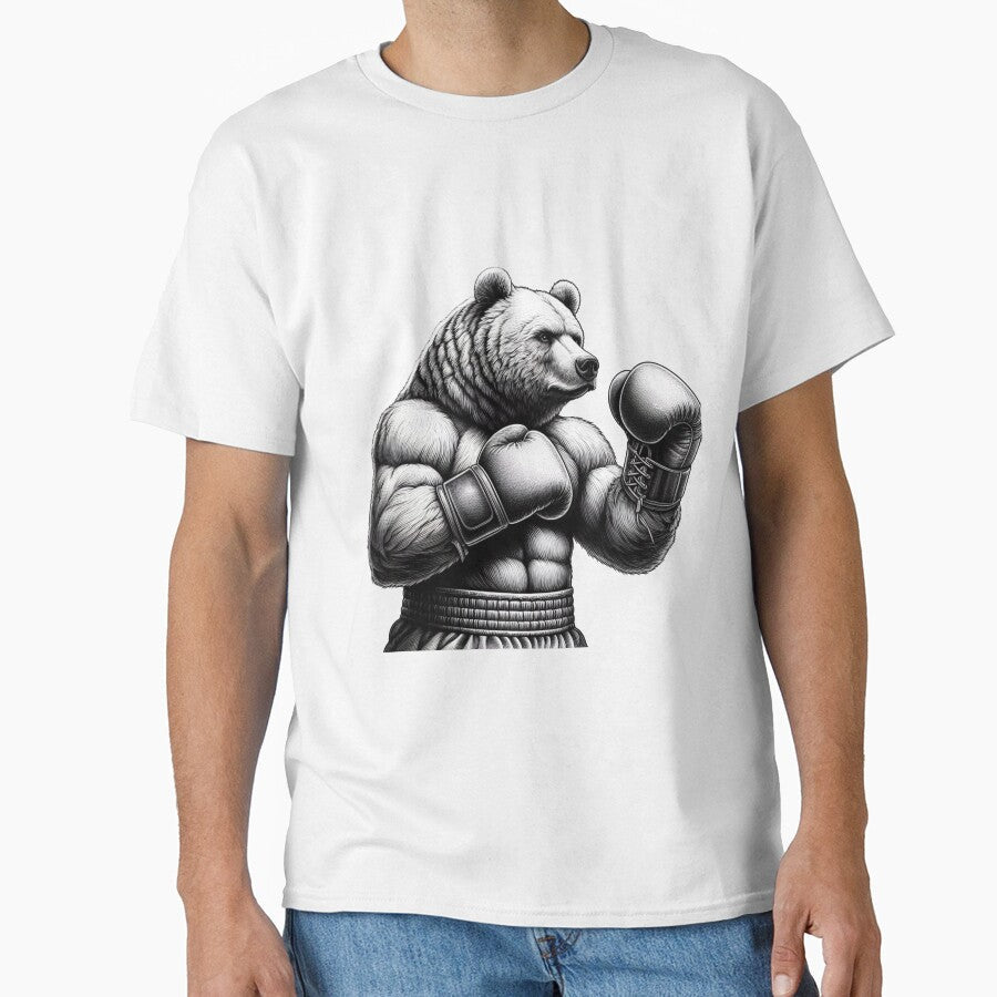 Boxing Bear Classic Style Fight Position by Martial-Art-23