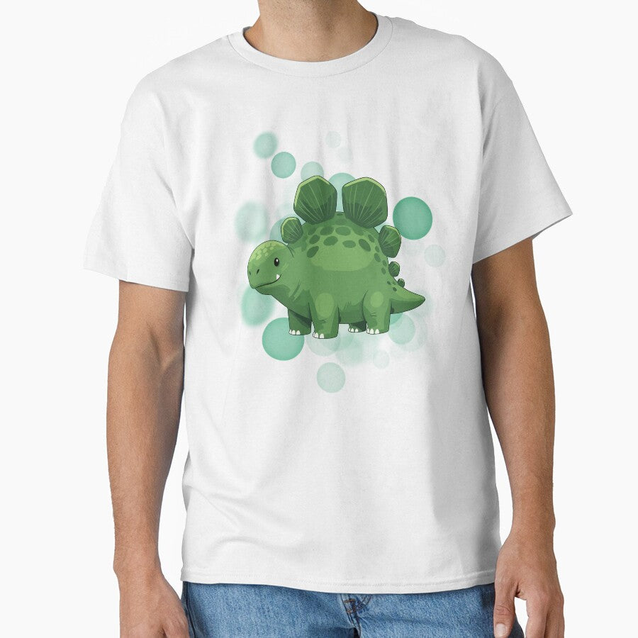 Green Dinosaur - Cute Illustration by iamKRUK