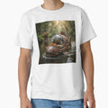 Sloth Cruises Amazon River in His Piranha Boat by Tridentulus