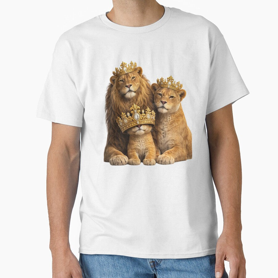 Royal Lion Golden Crown. by Nika Art Studio