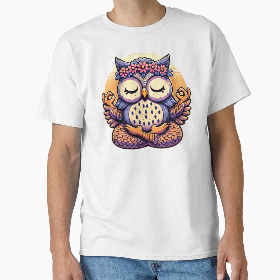 Owl Yoga by Designowner