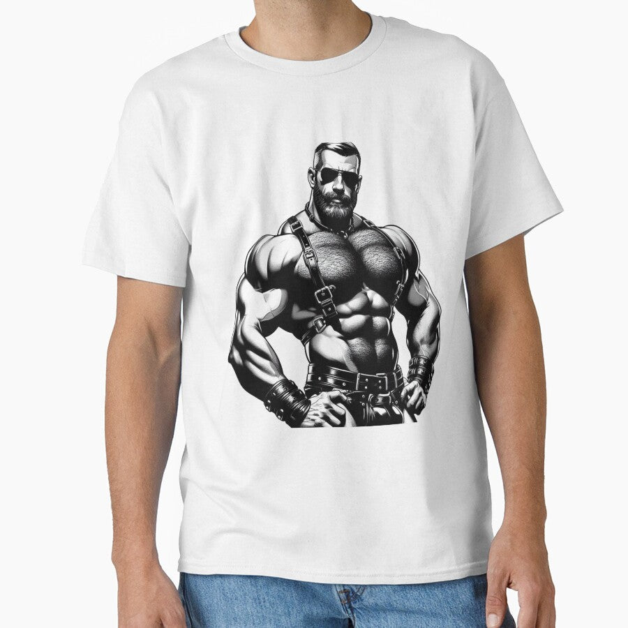Limited Edition Maverick: Gay Berlin Leather Daddy Bear Wallart Graphic Design by ItsAKinkThing