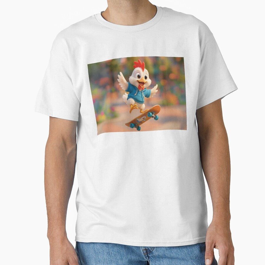Skater Leghorn Chicken by Sillytoe