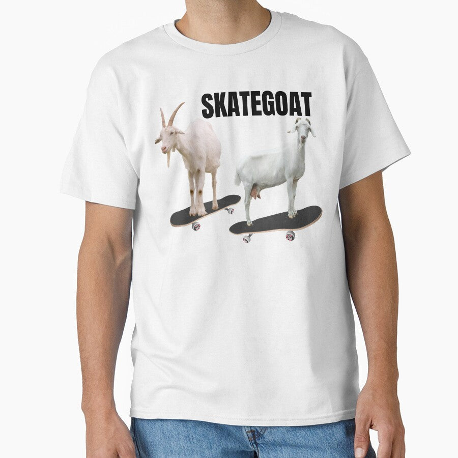 funny goat puns,goat meme slogan gift idea skategoat by JakubkoJunak