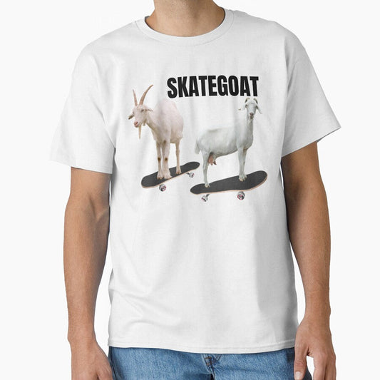 funny goat puns,goat meme slogan gift idea skategoat by JakubkoJunak