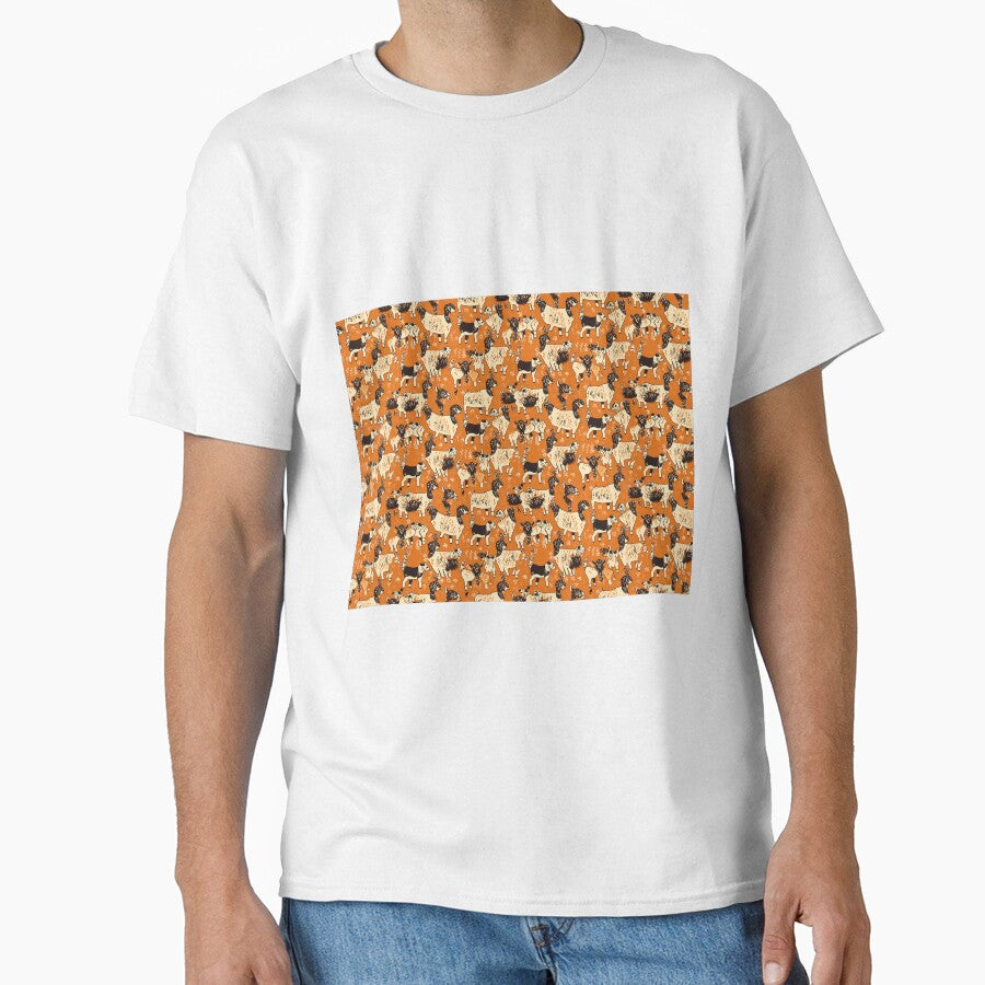 Adorable Pygmy Goat Pattern | Vintage Inspired by Retro-ArtDeco
