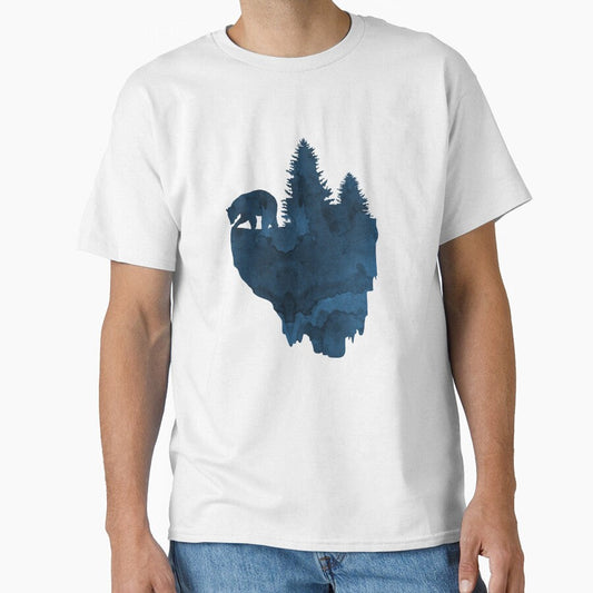 A bear on a floating island by TheJollyMarten