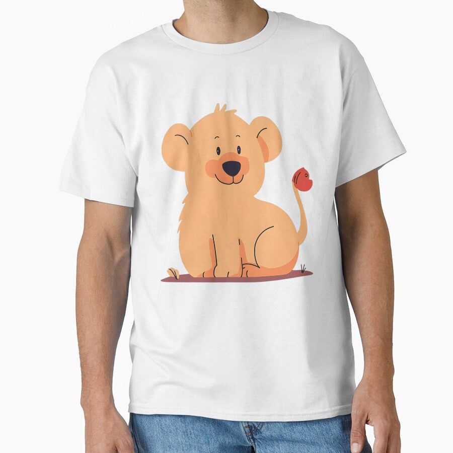 Cute Cartoon Lion by Kavya Art