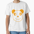ORANGE PANDA HEAD by vazqpete