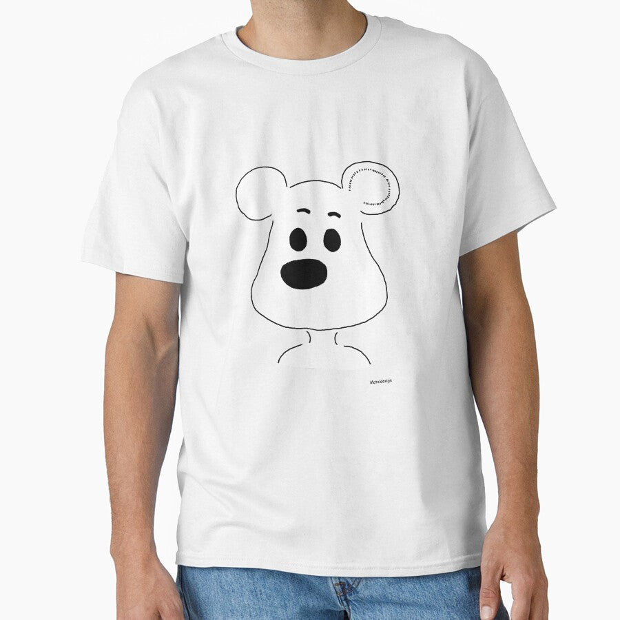 Cartoon White Bear by MATAL