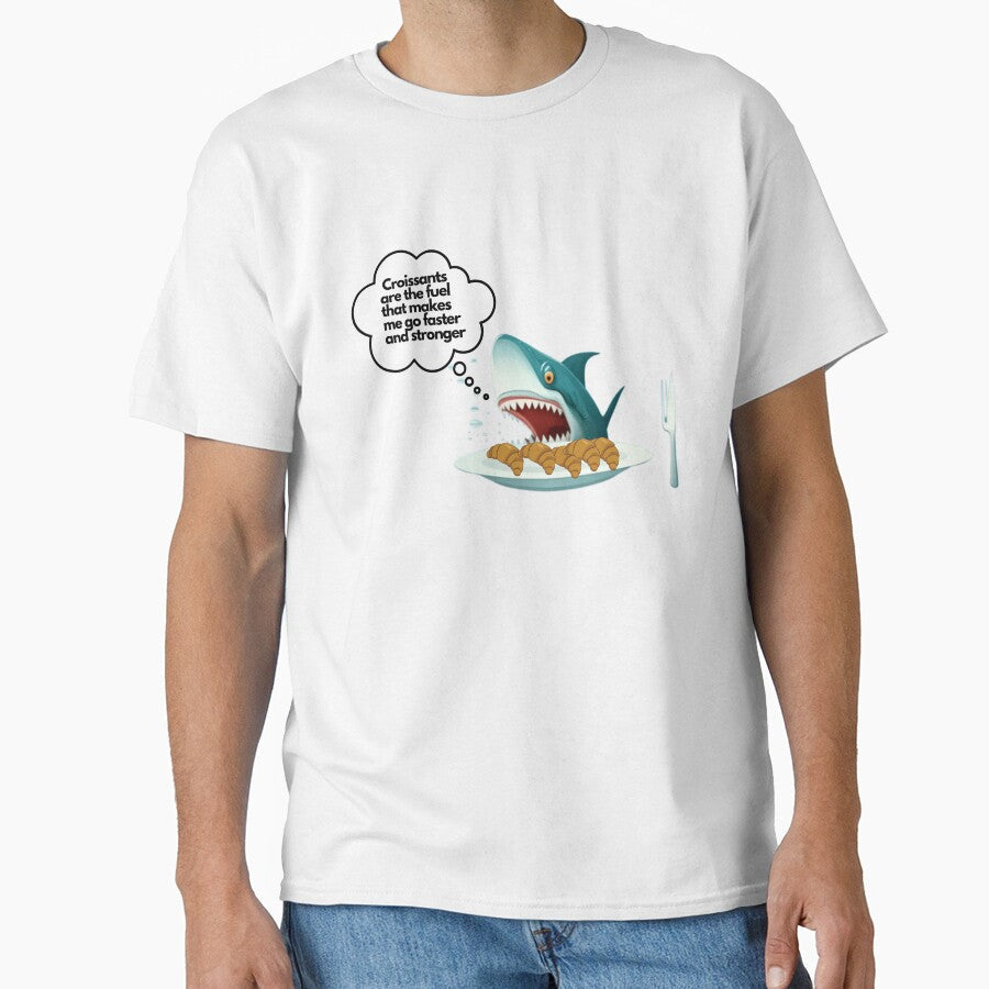 croissant shark by hn79